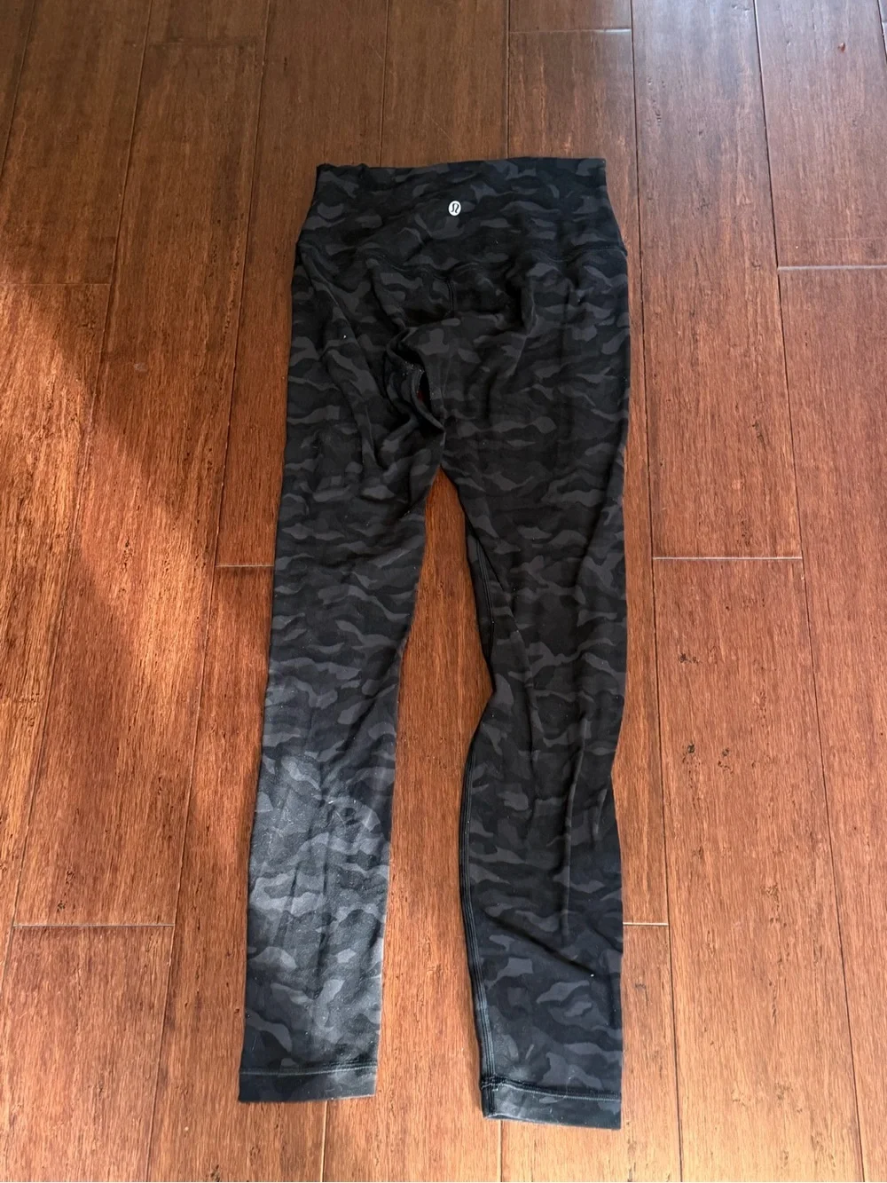 lululemon athletica Black Camo High-Rise Leggings